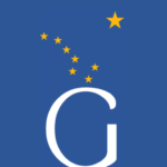 Icon with "G" and Alaska flag image